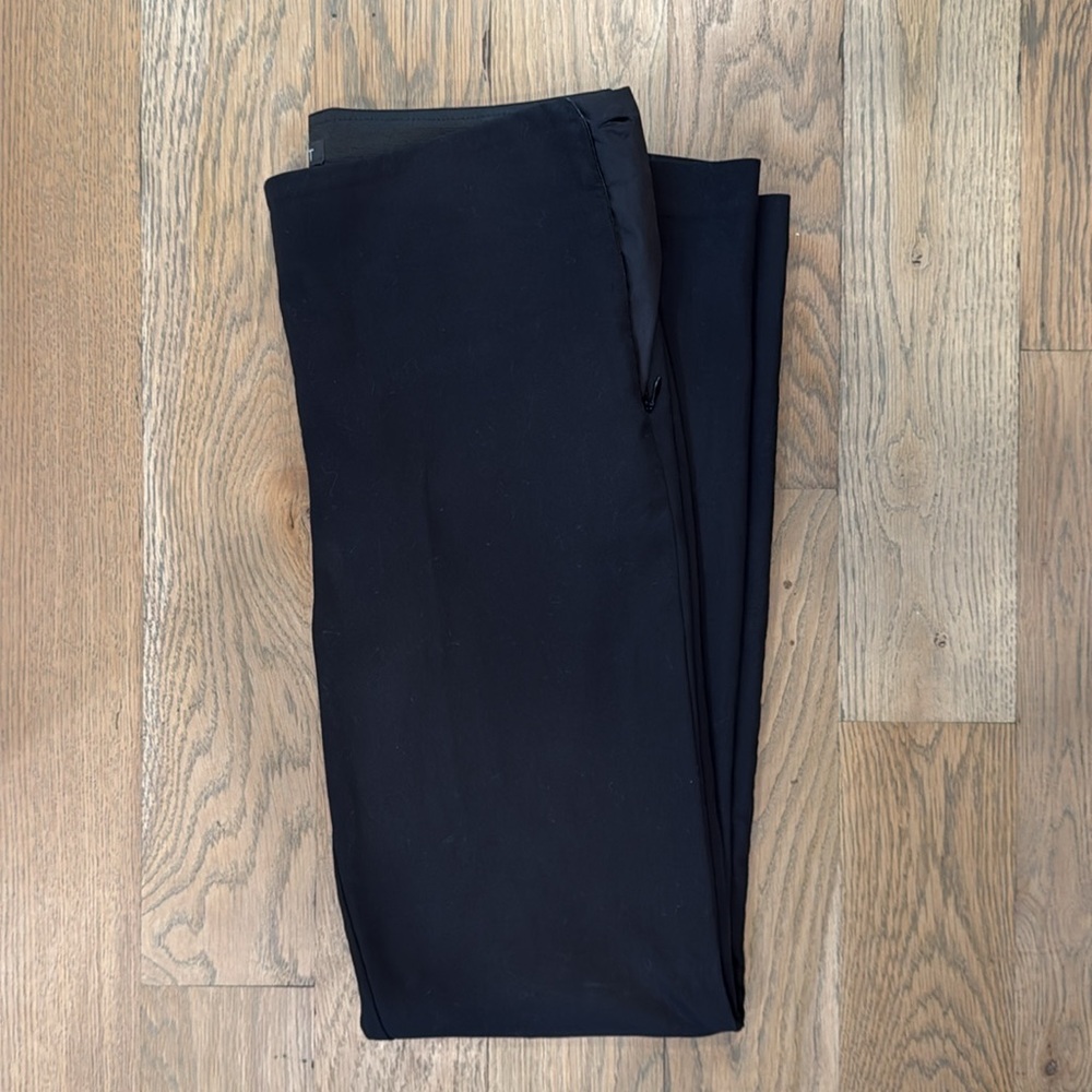 Like New Size 6 Tall Loft Black High Waist Skinny Pants